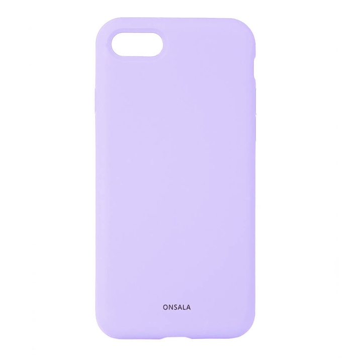 Onsala Backcover Silicone iPhone 6/7/8/SE Purple i gruppen SMARTPHONES & TABLETS / Mobil Beskyttelse / Apple / iPhone SE (2nd gen & 3rd gen) / Cover hos TP E-commerce Nordic AB (C23601)