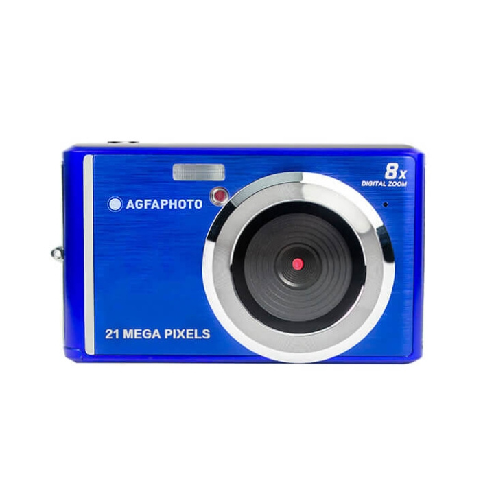 Agfa Digitalt kamera DC5200 CMOS 8x 21MP Blå i gruppen HJEMMEELEKTRONIK / Foto og video / Kamera hos TP E-commerce Nordic AB (C23607)
