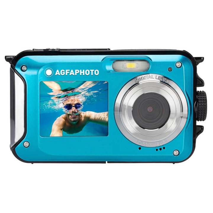 Agfa Digital kamera WP8000 CMOS WP 24MP Blå Fuld HD i gruppen HJEMMEELEKTRONIK / Foto og video / Kamera hos TP E-commerce Nordic AB (C23608)