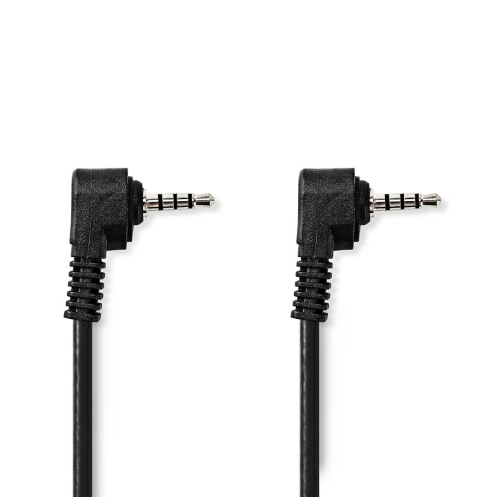 Nedis AV-kabel | 3.5 mm Hanstik | 3.5 mm Hanstik | Nikkelplateret | 2.00 m | Runde | PVC | Sort i gruppen HJEMMEELEKTRONIK / Foto og video / Fotografi udstyr / Kabler hos TP E-commerce Nordic AB (C23712)