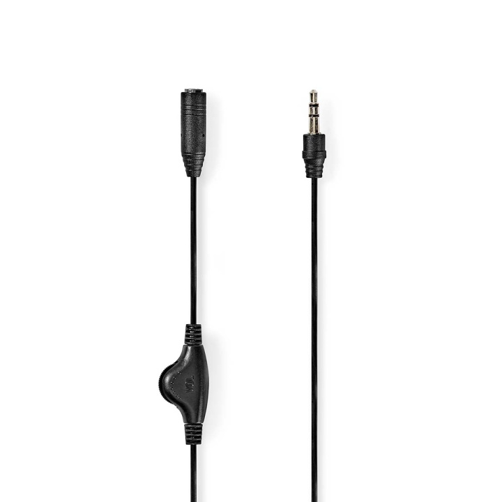 Nedis Stereo Audio kabel | 3.5 mm Hanstik | 3.5 mm Hunstik | Nikkelplateret | 1.00 m | Runde | Konvolut i gruppen HJEMMEELEKTRONIK / Lyd & billede / Højttalere & tilbehør / Tilbehør hos TP E-commerce Nordic AB (C23741)