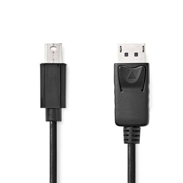 Nedis Mini DisplayPort kabel | DisplayPort 1.2 | Mini DisplayPort han | DisplayPort Han | 21.6 Gbps | Nikkelplateret | 2.00 m | Runde | PVC | Sort | Blister i gruppen COMPUTERTILBEHØR / Kabler og adaptere / DisplayPort / Kabler hos TP E-commerce Nordic AB (C23787)