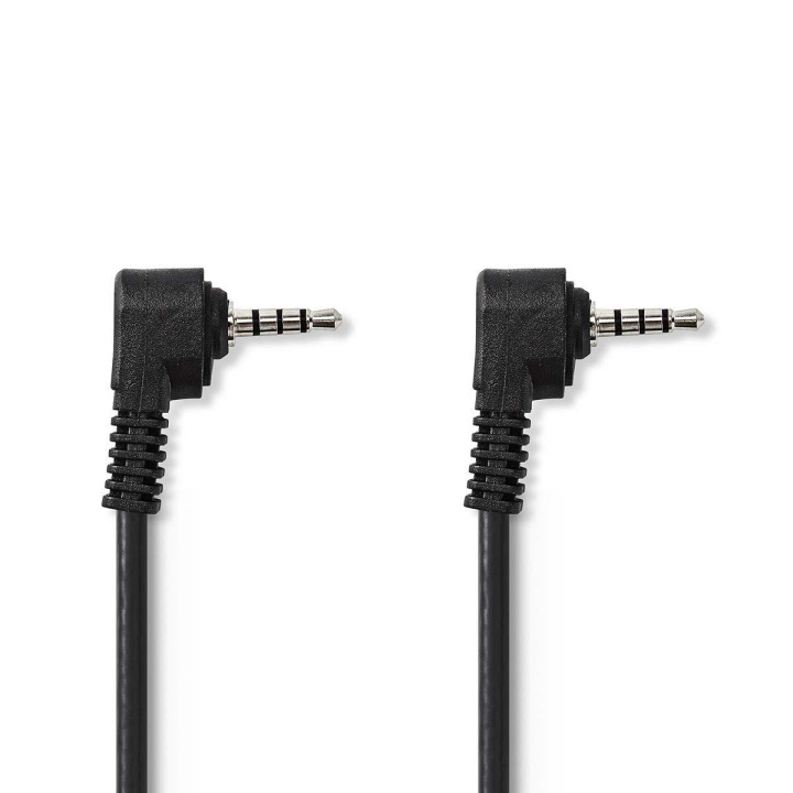 Nedis AV-kabel | 3.5 mm Hanstik | 3.5 mm Hanstik | Nikkelplateret | 1.00 m | Runde | PVC | Sort i gruppen HJEMMEELEKTRONIK / Foto og video / Fotografi udstyr / Kabler hos TP E-commerce Nordic AB (C23793)