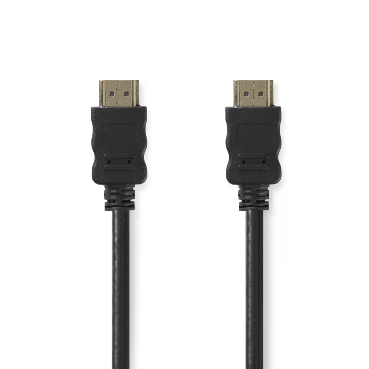 Nedis High Speed ​​HDMI ™ kabel med Ethernet | HDMI™ Stik | HDMI™ Stik | 4K@30Hz | ARC | 10.2 Gbps | 7.50 m | Runde | PVC | Sort | Blister i gruppen HJEMMEELEKTRONIK / Kabler og adaptere / HDMI / Kabler hos TP E-commerce Nordic AB (C23798)