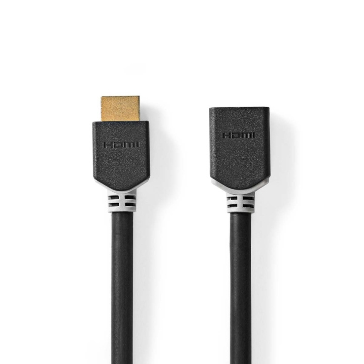 Nedis High Speed ​​HDMI ™ kabel med Ethernet | HDMI™ Stik | HDMI ™ -udgang | 8K@60Hz | eARC | 48 Gbps | 1.00 m | Runde | PVC | Antracit | Box i gruppen HJEMMEELEKTRONIK / Kabler og adaptere / HDMI / Kabler hos TP E-commerce Nordic AB (C23866)