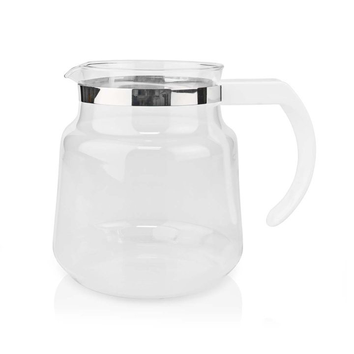 Nedis Glas Kaffe Kande | Kompatibel med: Moccamaster K / KB/ 1 0PL / Excellent 10S | 1.2 l | Hvid i gruppen HJEM, HUS & HAVE / Husholdningsapparater / Kaffe og espresso / Filtre og tilbehør hos TP E-commerce Nordic AB (C23920)