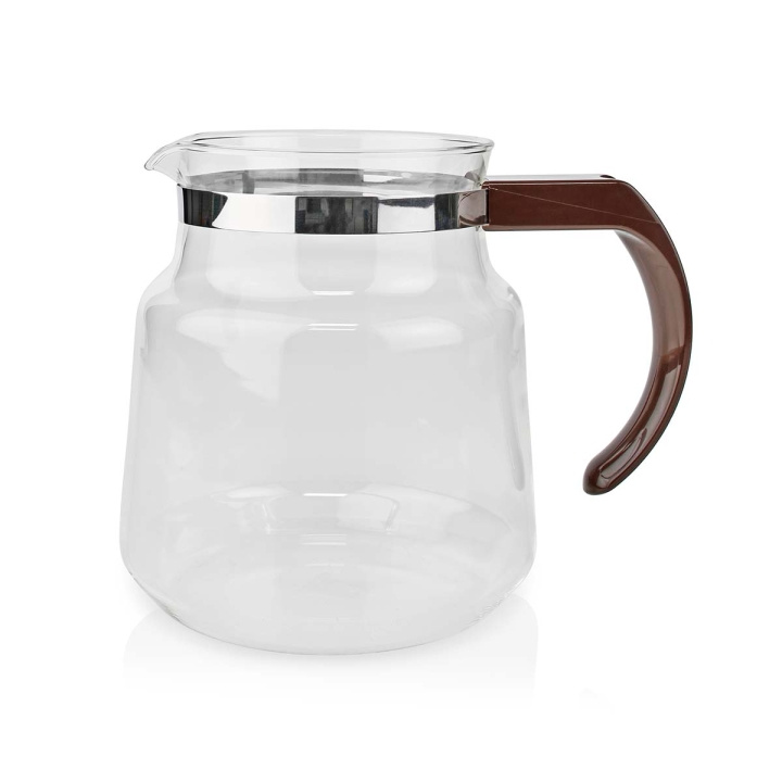 Nedis Glas Kaffe Kande | Kompatibel med: Moccamaster K / KB/ 1 0PL / Excellent 10S | 1.2 l | Brun i gruppen HJEM, HUS & HAVE / Husholdningsapparater / Kaffe og espresso / Filtre og tilbehør hos TP E-commerce Nordic AB (C23921)