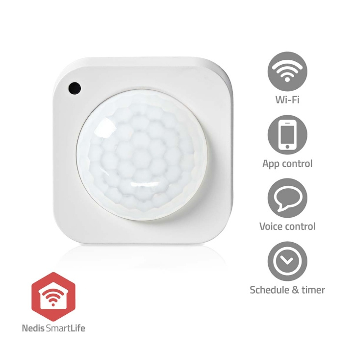 Nedis SmartLife Bevægelses Sensor | Zigbee 3.0 | Batteri / USB Drevet | Detektorvinkel: 100 ° | Detektorområde: 7 m | Maks. batteritid: 24 Måned | Hvid i gruppen HJEM, HUS & HAVE / Smart hjem / Smarte sensorer hos TP E-commerce Nordic AB (C23986)