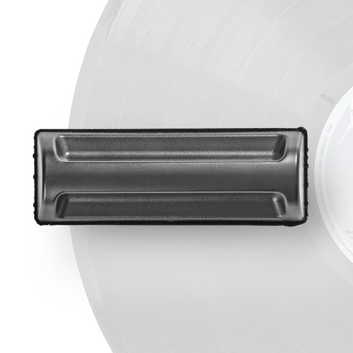 Nedis Vinyl Record Cleaner | Børste | ABS / Mikrofiber | Sort i gruppen HJEMMEELEKTRONIK / Lyd & billede / Hjemmebiograf, HiFi & Bærbar / Kompakt stereo & pladespiller hos TP E-commerce Nordic AB (C24043)