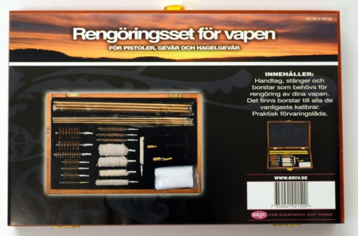 Rengöringsset universal för vapen, 1/6/12 i gruppen SPORT, FRITID & HOBBY / Friluftsliv / Udendørs gadgets hos TP E-commerce Nordic AB (C24288)