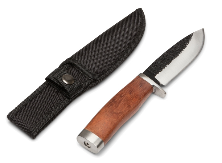 Hunter Jaktkniv 23 cm trähandtag i gruppen SPORT, FRITID & HOBBY / Friluftsliv / Udendørs madlavning hos TP E-commerce Nordic AB (C24295)