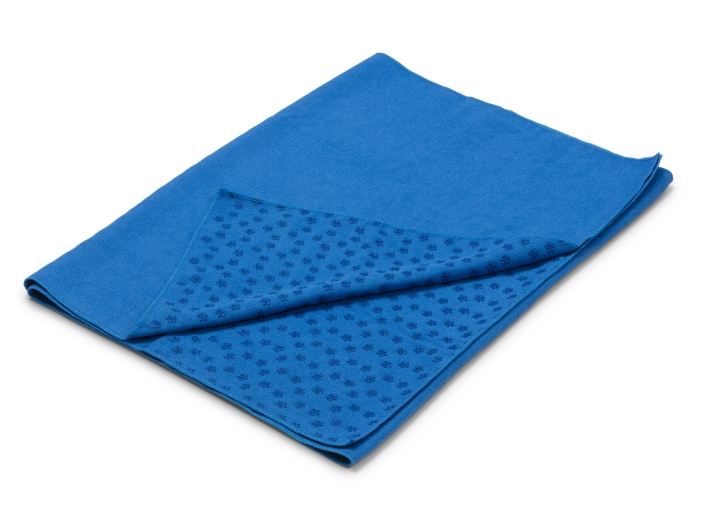Antislip Yogahandduk Blå 180x60 cm i gruppen SPORT, FRITID & HOBBY / Træningsredskaber / Yoga udstyr hos TP E-commerce Nordic AB (C24367)
