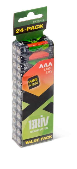 Batteri AAA LR03 - 24-pack i gruppen HJEMMEELEKTRONIK / Batterier og opladere / Batterier / AAA hos TP E-commerce Nordic AB (C24446)