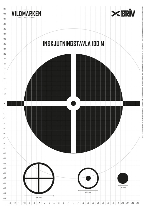 Måltavla A3 Inskjutning, 5-pack i gruppen SPORT, FRITID & HOBBY / Friluftsliv / Udendørs gadgets hos TP E-commerce Nordic AB (C24494)