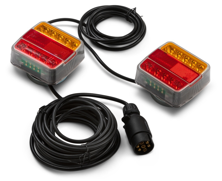 Baklykteset LED magnetfäste 2-pack komplett, 1/6 i gruppen BIL / Bil belysning / Advarselslys hos TP E-commerce Nordic AB (C24605)