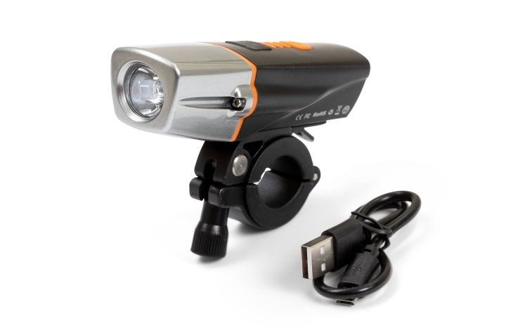 Cykelstrålkastare Commuter 400 USB 5050-diod i gruppen SPORT, FRITID & HOBBY / Sportsudstyr / Cykel tilbehør / Cykellygter hos TP E-commerce Nordic AB (C24676)