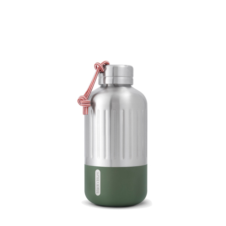 Explorer Thermo bottle B+B Small 600 ml Oliv i gruppen SPORT, FRITID & HOBBY / Friluftsliv / Termokander & vandflasker hos TP E-commerce Nordic AB (C24811)