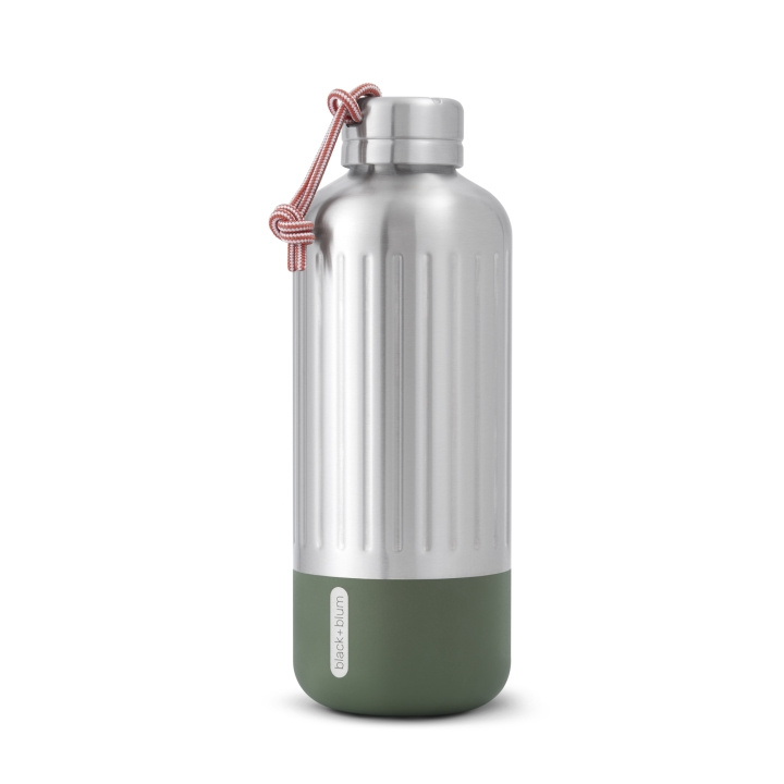 Explorer Thermo bottle B+B Large 850 ml Oliv i gruppen SPORT, FRITID & HOBBY / Friluftsliv / Termokander & vandflasker hos TP E-commerce Nordic AB (C24812)