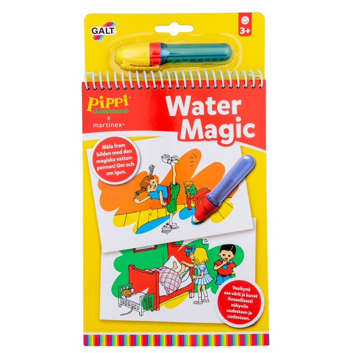 Pippi Pippi Water Magic, Vattenmålarbok i gruppen LEGETØJ, BØRN & BABY / Legetøj / Tegne og tælle hos TP E-commerce Nordic AB (C24882)