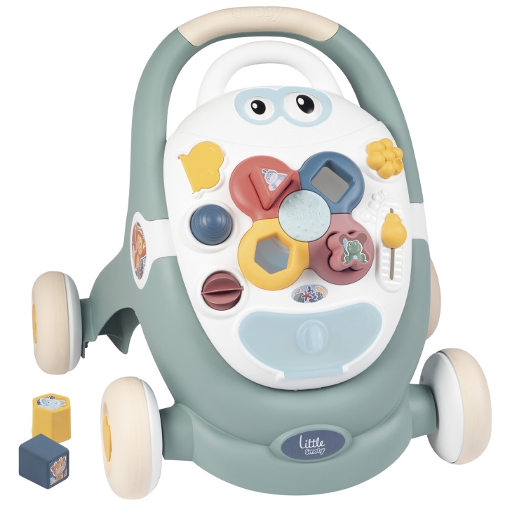 Smoby 3-i-1 Lära-Gå-Vagn i gruppen LEGETØJ, BØRN & BABY / Babyleg (0-3 år) / Gåvogne hos TP E-commerce Nordic AB (C24943)