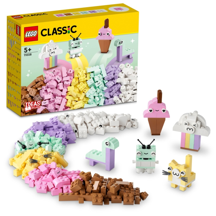 LEGO Kreativt skoj med pastellfärger 11028 i gruppen LEGETØJ, BØRN & BABY / Legetøj / Bygge legesager / Lego hos TP E-commerce Nordic AB (C24963)