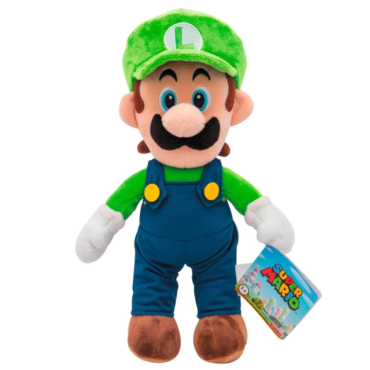 Simba Toys Super Mario, Luigi Gosedjur (30cm) i gruppen LEGETØJ, BØRN & BABY / Babyleg (0-3 år) / Tøjdyr hos TP E-commerce Nordic AB (C24967)