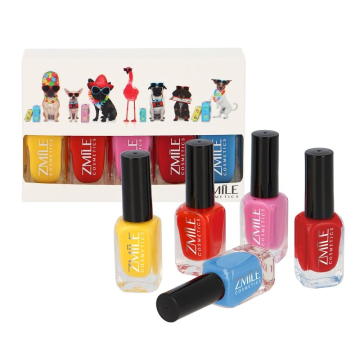 Zmile Cosmetics Gel Like Nail Polish Set Summer Vacation i gruppen SKØNHED & HELSE / Manicure / pedicure / Neglelak hos TP E-commerce Nordic AB (C24998)