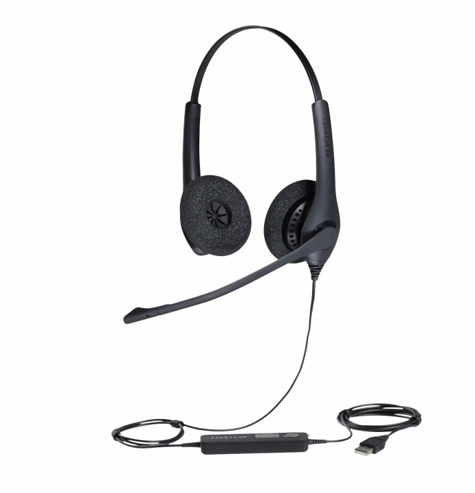 Jabra Biz 1500 Duo - USB i gruppen COMPUTERTILBEHØR / Computer Tilbehør / Headset hos TP E-commerce Nordic AB (C25137)