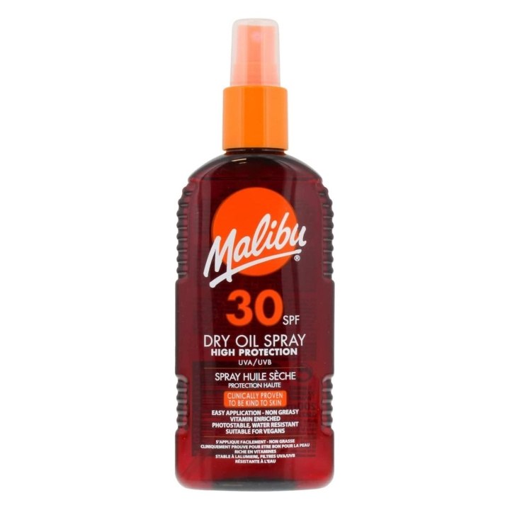 Malibu Dry Oil Spray SPF30 200ml i gruppen SKØNHED & HELSE / Hudpleje / Tanning / Solbeskyttelse hos TP E-commerce Nordic AB (C25251)