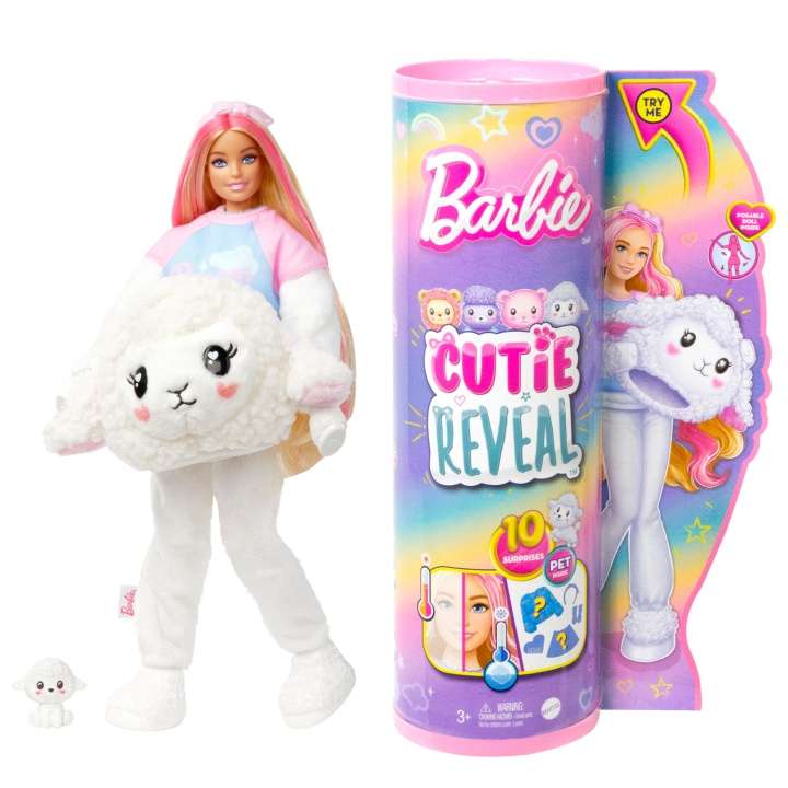 Barbie Cutie Reveal Barbie Cozy Lamb Tee i gruppen LEGETØJ, BØRN & BABY / Legetøj / Docks og tilbehør hos TP E-commerce Nordic AB (C25303)