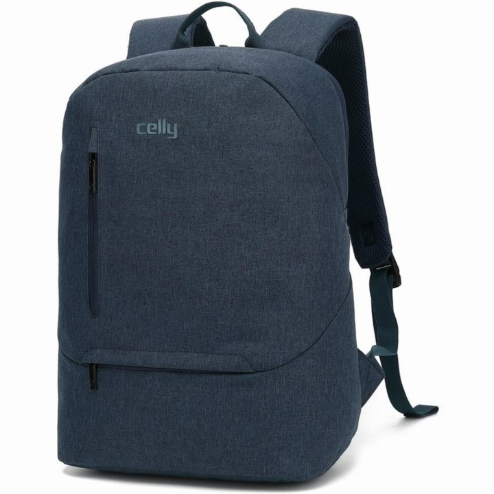 Celly Daypack Ryggsäck för laptop 16 Blå i gruppen COMPUTERTILBEHØR / Bærbare computere og tilbehør / Computertasker / Op til 17 hos TP E-commerce Nordic AB (C25311)