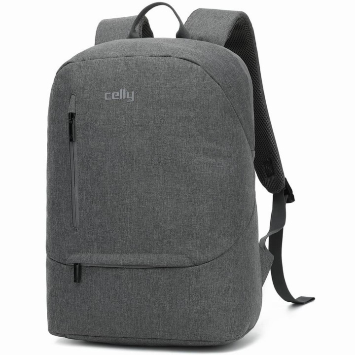 Celly Daypack Ryggsäck för laptop 16 Grå i gruppen COMPUTERTILBEHØR / Bærbare computere og tilbehør / Computertasker / Op til 17 hos TP E-commerce Nordic AB (C25312)