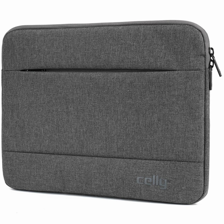 Celly Sleeve för laptop 13,3 Grå i gruppen COMPUTERTILBEHØR / Bærbare computere og tilbehør / Computertasker / Op til 14 hos TP E-commerce Nordic AB (C25321)