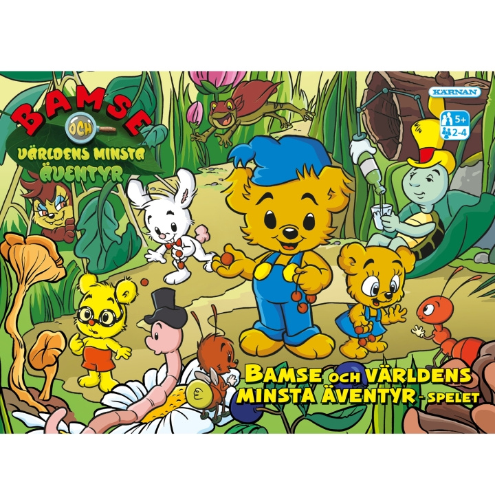 Kärnan Spel Bamse och världens minsta äventyr i gruppen LEGETØJ, BØRN & BABY / Legetøj / Brætspil / Spil til børn hos TP E-commerce Nordic AB (C25357)