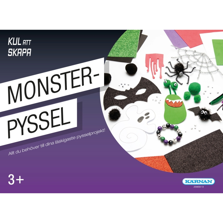 Kärnan Kul att skapa Monsterpyssel i gruppen LEGETØJ, BØRN & BABY / Legetøj / Hobbyartikler hos TP E-commerce Nordic AB (C25362)