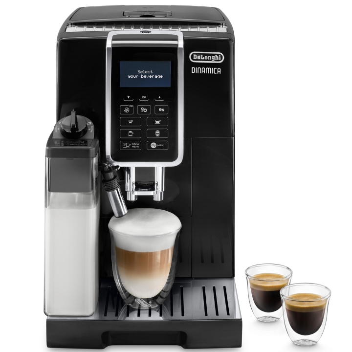 Delonghi Helautomatisk Espressomaskin ECAM350.55.B i gruppen HJEM, HUS & HAVE / Husholdningsapparater / Kaffe og espresso / Espressomaskiner hos TP E-commerce Nordic AB (C25398)