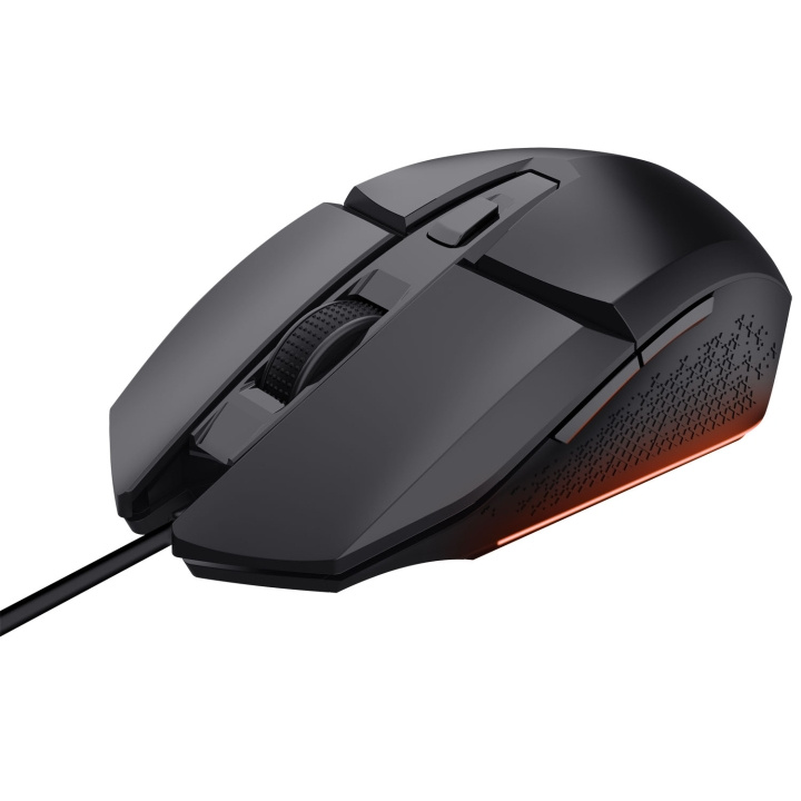 Trust GXT 109 Felox Illuminated Gaming mouse Svart i gruppen COMPUTERTILBEHØR / Mus og tastatur / Mus / Gaming hos TP E-commerce Nordic AB (C25449)