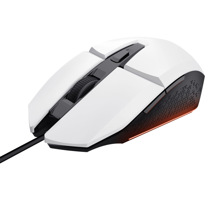 Trust GXT 109W Felox Illuminated Gaming mouse Vit i gruppen COMPUTERTILBEHØR / Mus og tastatur / Mus / Gaming hos TP E-commerce Nordic AB (C25450)