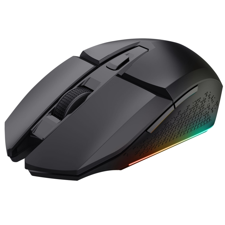 Trust GXT 110 Felox Illuminated Wireless Gaming mouse Svart i gruppen COMPUTERTILBEHØR / Mus og tastatur / Mus / Gaming hos TP E-commerce Nordic AB (C25453)