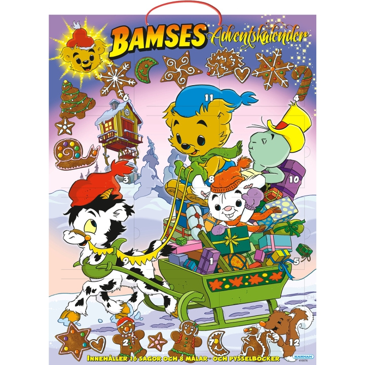 Kärnan Adventskalender Bamse i gruppen LEGETØJ, BØRN & BABY / Legetøj / Advent kalendere hos TP E-commerce Nordic AB (C25479)