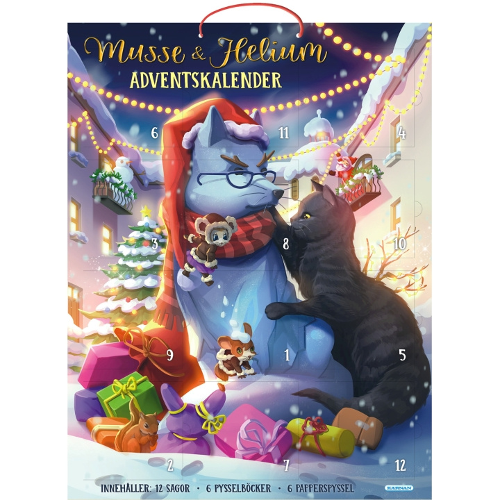 Kärnan Adventskalender Musse & Helium i gruppen LEGETØJ, BØRN & BABY / Legetøj / Advent kalendere hos TP E-commerce Nordic AB (C25481)