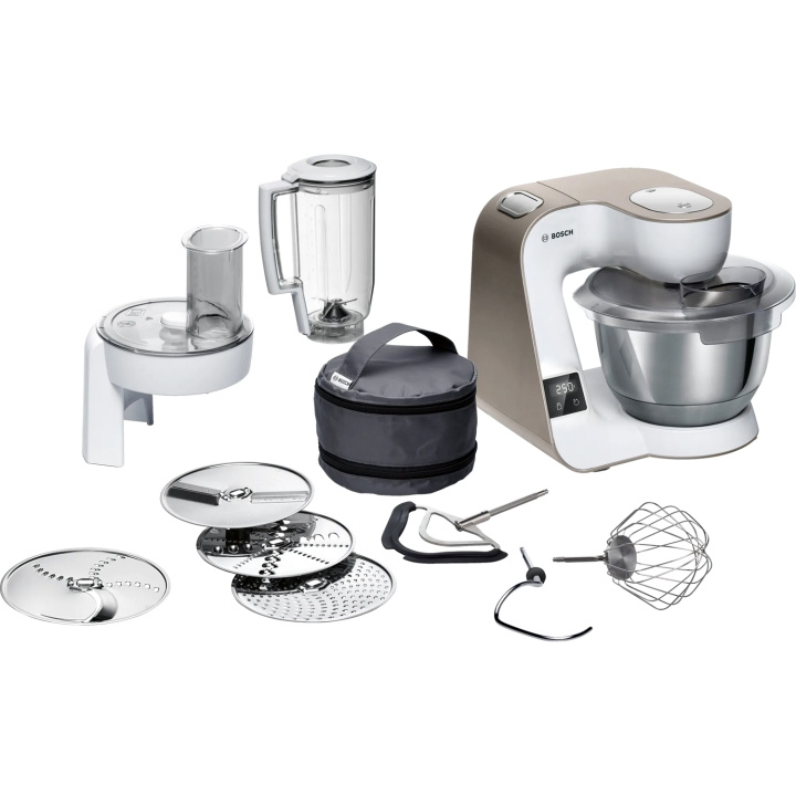 Bosch Köksmaskin, 1000W, Integrerad Våg och Timer MUM5XW20 i gruppen HJEM, HUS & HAVE / Husholdningsapparater / Foodprocessor og køkkenassistenter / Køkkenassistenter og tilbehør hos TP E-commerce Nordic AB (C25500)