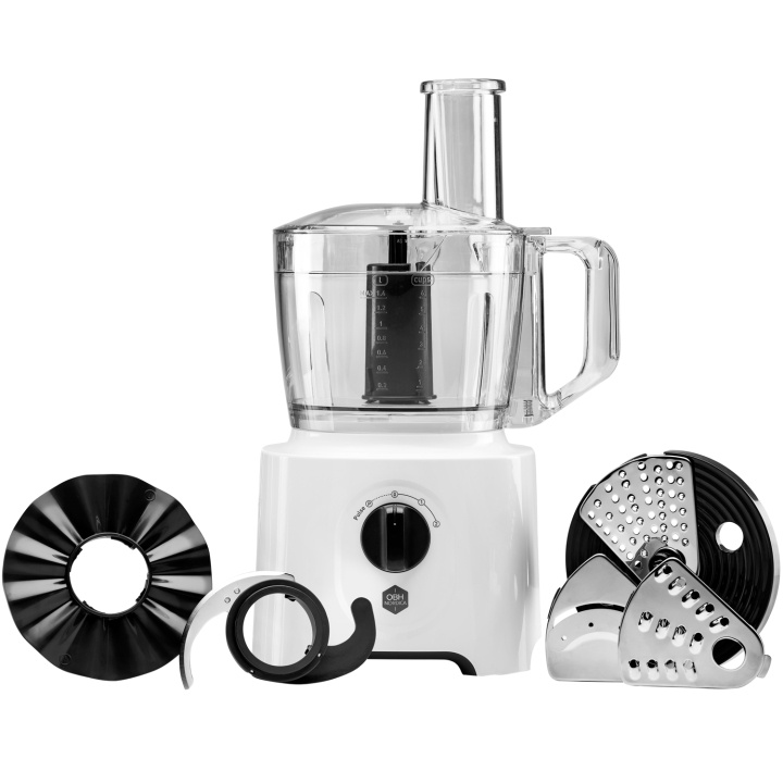 OBH Nordica Matberedare Easy force food processor 700 W white FO2441S0 i gruppen HJEM, HUS & HAVE / Husholdningsapparater / Foodprocessor og køkkenassistenter / Foodprocessor hos TP E-commerce Nordic AB (C25530)