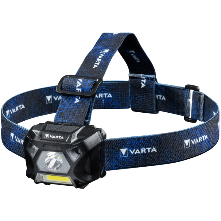 Varta Work Flex Motion Sensor H20 Pannlampa IP54 150 lm i gruppen SPORT, FRITID & HOBBY / Lommelygter og Pandelygter / Pandelamper hos TP E-commerce Nordic AB (C25553)