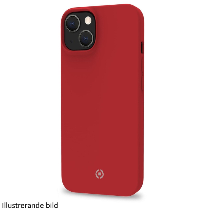 Celly Cromo Soft rubber case iPhone 15 Röd i gruppen SMARTPHONES & TABLETS / Mobil Beskyttelse / Apple / iPhone 15 hos TP E-commerce Nordic AB (C25584)