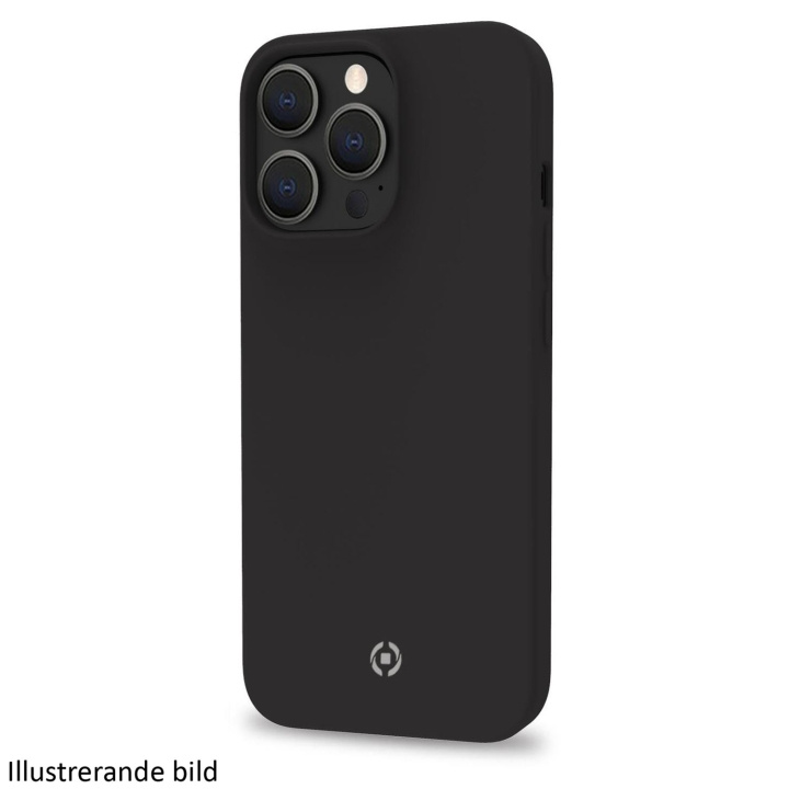 Celly Cromo Soft rubber case iPhone 15 Pro Max Svart i gruppen SMARTPHONES & TABLETS / Mobil Beskyttelse / Apple / iPhone 15 hos TP E-commerce Nordic AB (C25590)