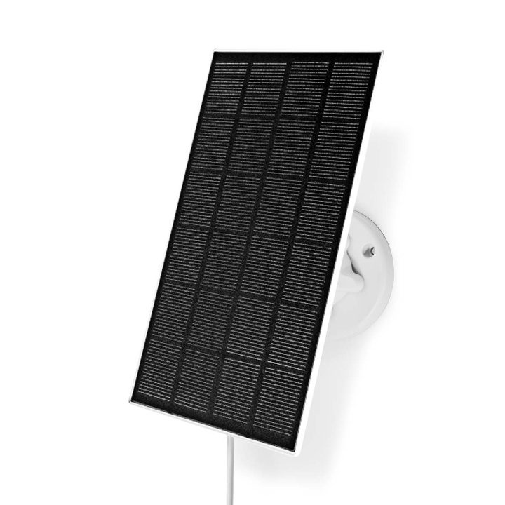 Nedis Solpanel | 5.3 V DC | 0.5 A A | Micro USB | Kabellængde: 3.00 m | Tilbehør til: WIFICBO30WT i gruppen HJEM, HUS & HAVE / Alarm, Sikkerhed & Overvågning / Overvågningskameraer / Digital (netværk) / Udendørs kameraer hos TP E-commerce Nordic AB (C25723)