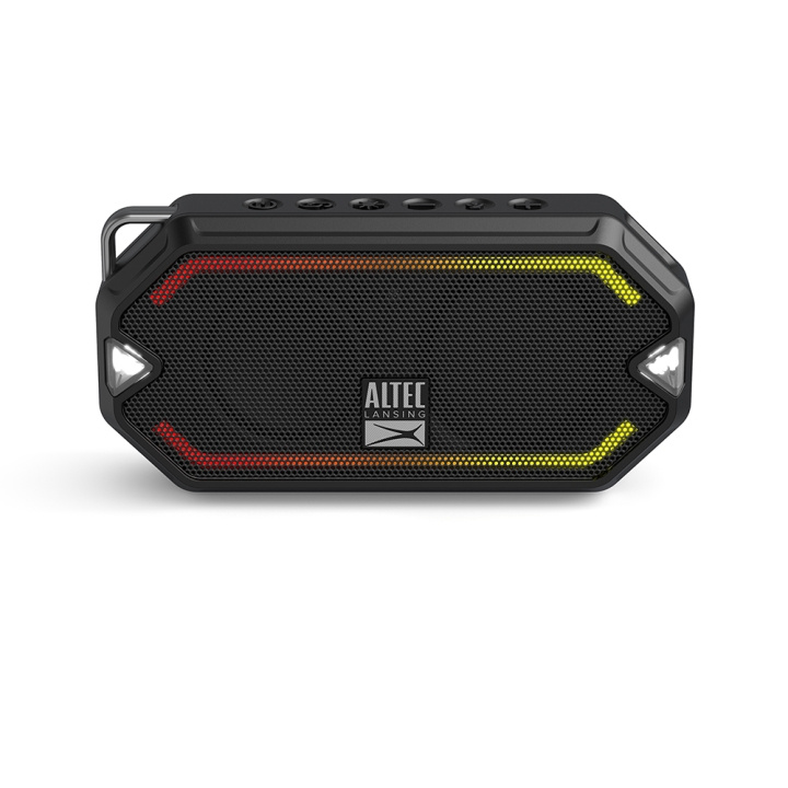 Altec Lansing Højttaler IMW1000 HydraMini RGB Vandtæt Sort i gruppen HJEMMEELEKTRONIK / Lyd & billede / Højttalere & tilbehør / Bluetooth-højttalere / Bærbare højttalere hos TP E-commerce Nordic AB (C25749)