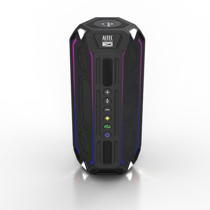 Altec Lansing Højttaler IMW1400 HydraBoom RGB Vandtæt Sort i gruppen HJEMMEELEKTRONIK / Lyd & billede / Højttalere & tilbehør / Bluetooth-højttalere / Bærbare højttalere hos TP E-commerce Nordic AB (C25752)