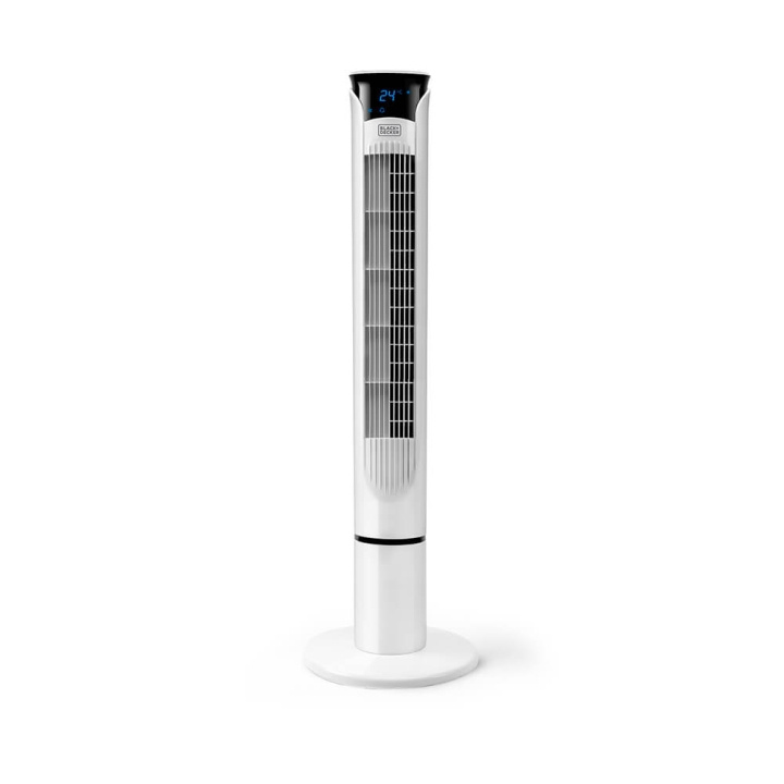 BLACK+DECKER Tårnblæser Hvid 102 cm i gruppen HJEM, HUS & HAVE / Ventilator & Klima apparater / Tårn ventilator hos TP E-commerce Nordic AB (C25767)